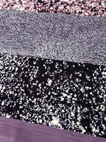 Spring And Summer Popular New Hot Style Fashion Leisure Vacation Style Lightweight And Elegant Women's Versatile Slim Fit Outing Home Travel Work Preferred Women's Casual Striped & Printed Round Neck Short Sleeve Vacation Style Dress For Spring And Summer - 紫色 - 查看 7