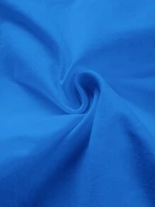 SHEIN EZwear 2pcs/Set Fashionable Knitted Women's Halter Neck Top - Royal Blue - View 4