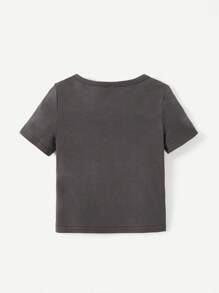 Cozy Pixies 3pcs Newborn Baby Boys' Soft Knitted Alphabet Pattern Round Neck T-Shirt - Multicolor - View 10