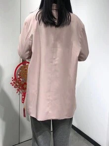 New Spring Collection Light Pink Women's Suit - Pink - View 2