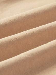 Cozy Pixies Baby Boy's Four Pieces Sports Style Set Including Leaf Pattern Round Neck Short Sleeve Top And Casual Shorts Matching Set