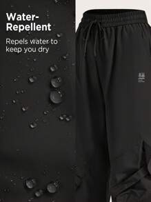 In My Nature Women's Pocket Design Convenient Outdoor Sports Pants - Black - View 16