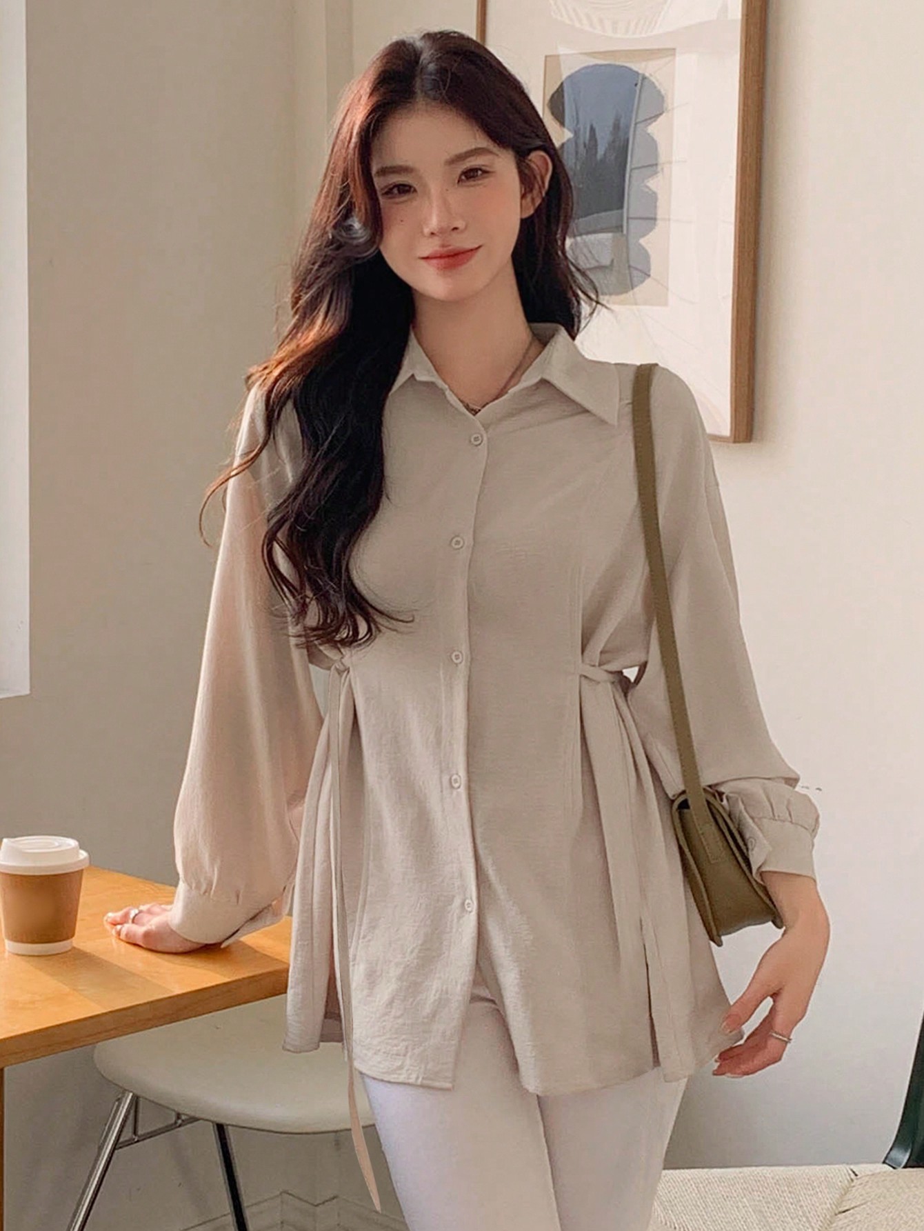 Twist Knot Long Sleeve Shirt