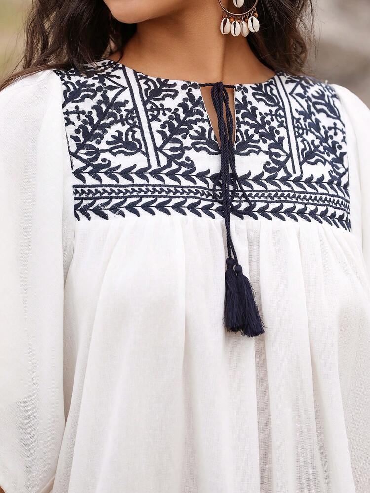 Women's Loose Fit Floral Print Casual Vacation Collaboration Spring/Summer Dress