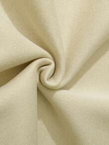 Manfinity Dauomo Men's Round Neck Simple Sweatshirt - Apricot - View 5