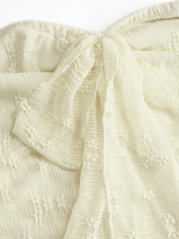 Plus Size Women's Strapless Asymmetrical Hem Top, Versatile And Simple, For Spring/Summer