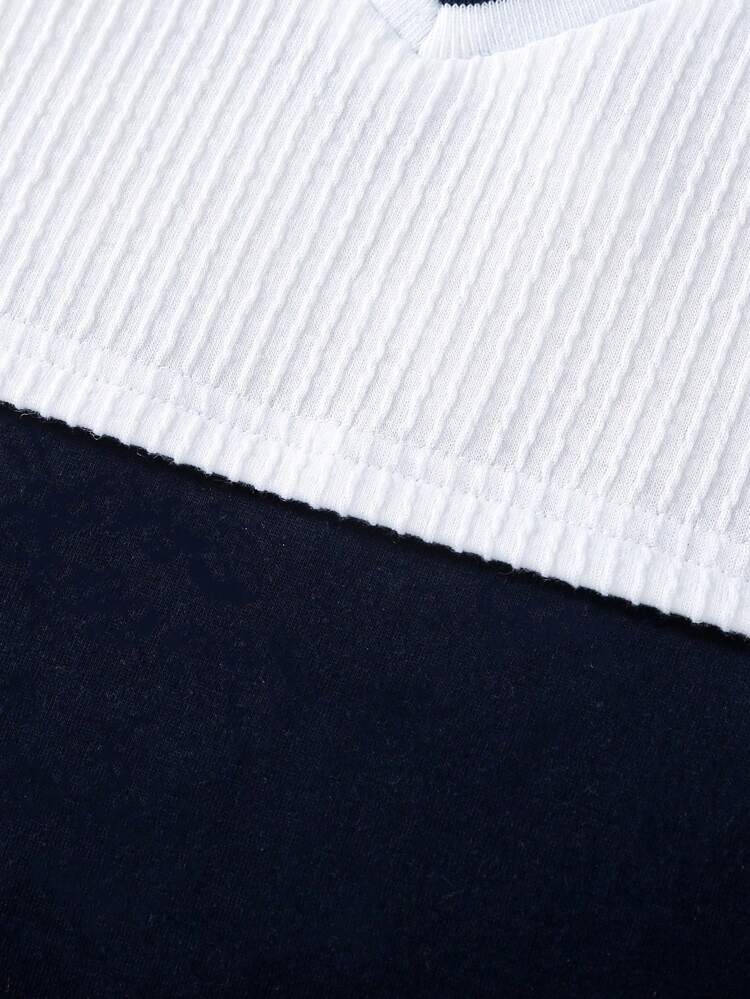 Baby Boy Portable Cute Button Crotch Jumpsuit