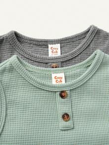 Cozy Pixies Set Bayi Laki-Laki - MultiWarna - View 3