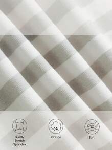 Cozy Pixies Baby Boys' Striped Contrast Color Round Neck Sleeveless Top With Drawstring Shorts Set