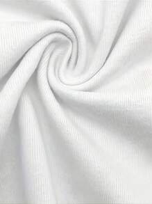 SHEIN Kích thước lớn Của phụ nữ Mùa hè Chữ cái In điêu khắc Vòng cổ Ngắn tay Giải trí Áo thun Và Bộ quần short - Nhiều màu - Xem 3