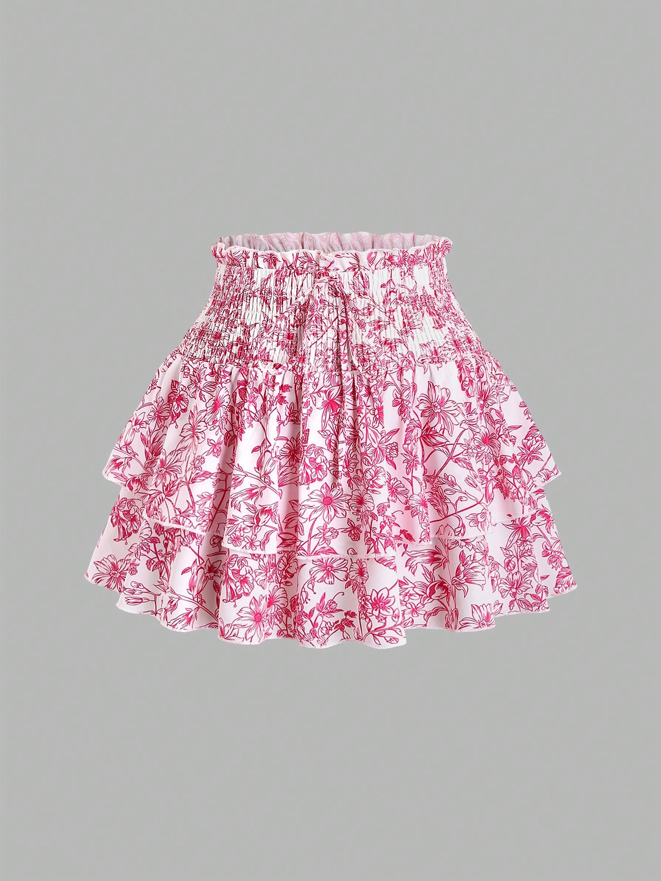 high waist wrap skirt