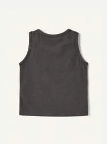 Cozy Pixies Baby Boy 3pcs Soft Knitted Solid Color Round Neck Sleeveless Vest Set