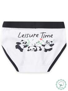 Brager Para Niñas Preadolescentes Con Diseño De Pandas Caricatura - Multicolor - Ver 4