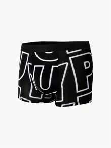 Men's Contrast Color Letter Print Boxer Briefs (6pcs/Set) - Multicolor - View 8