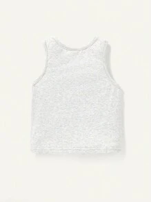 Cozy Pixies Baby Boy Casual Knitted Soft Cartoon Animal Pattern Round Neck Sleeveless Vest And Top 2-Piece Set