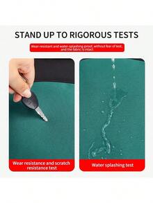 荧光色背包套装，含铅笔盒，大容量，超大尺寸，防刮耐用，是度假、旅行、通勤、商务、高中等场合的理想之选，简约休闲卡通时尚街头风格，双色设计，适合学生、男士、青少年。 - 黑色 - 查看 9