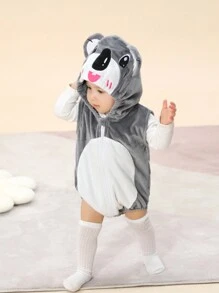 Baby Boys' Sleeveless Bodysuit With Koala Print - Multicolor - View 5