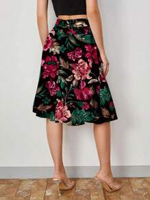 SHEIN Clasi 女士夏季花卉印花裙 - 彩色 - 查看 2