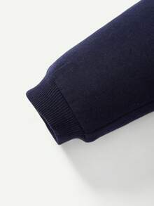 Cozy Pixies 男嬰恐龍印花3D設計衛衣和衛褲 - 淺灰色 - 查看 6