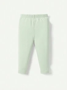 Cozy Pixies Baby Boy Snug Fit Pajama Set With Cartoon Animal Pattern, Including Long-Sleeved Crew-Neck Pullovers And Footed Pants (4pcs) - Multicolor - View 7