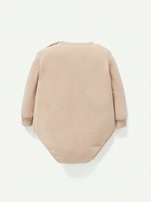 Cozy Pixies 嬰兒男寶貝2入組字母拼接連身衣