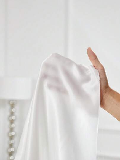 Ladies' Spliced Kanten Cami Sleep Dress Pajama Luxeloungewear view 6