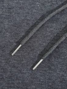 INAWLY Women Simple Letter Printed Long Hooded Sweatshirt With Zipper,Long Sleeve Tops Graduation,Back To School,Graduation,Teacher For Women,Back To School Fall Sweatshirt - Dark Grey - View 6