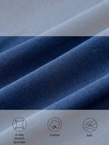 Cozy Pixies Baby Boys' Striped Round Neck Short Sleeve Tee, Cartoon Sailboat Pattern Tee, Solid Color Shorts 4pcs/Set