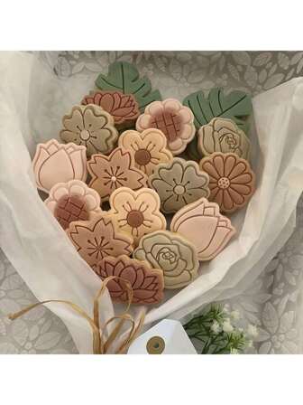 8入組母親節花卉曲奇模具,3d壓花套裝,3d卡通壓模餅乾模製作diy印章廚房用品開司米烘焙用具,雏菊、向日葵、櫻花、玫瑰、康乃馨、梅花、霜花切割模具霜糖烘焙工具。婚禮節日婚禮禮物婚禮蛋糕工具