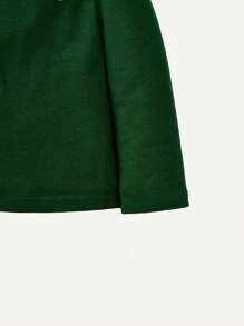 Cozy Pixies Bébé Garçon T-shirt À Lettres - Vert sapin - Voir 3