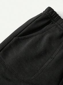 Cozy Pixies 寶寶男孩彈性腰口前袋休閒短褲 - 彩色 - 查看 5