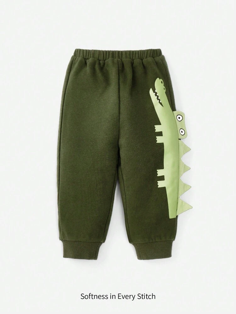 Baby Boy 3D Design Cartoon Graphic Sweatpants
