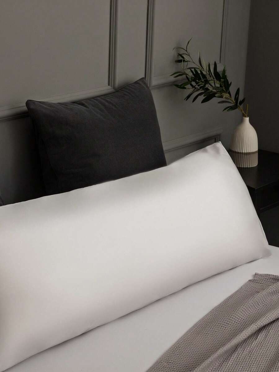 1pc Soft & Smooth AntiStatic Solid Color Double Sided Natural Silk