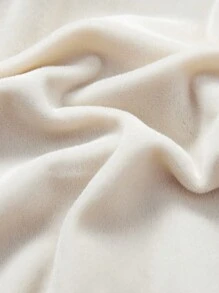 Đứa bé trai Khối màu Tay Raglan Áo len - Màu Khaki - Xem 4