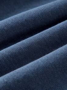 Cozy Pixies Baby Boy Cartoon Graphic Sweatshirt & Sweatpants Matching Set - Blue - View 8