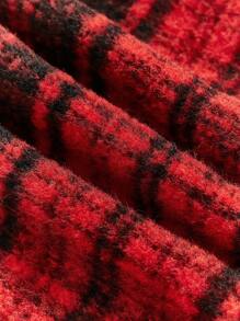 Cozy Pixies 女嬰聖誕節純色 T 恤和格紋印花連身裙 - 彩色 - 查看 9