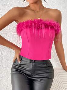 Áo quây nữ - Màu Hồng Tươi - Xem 3