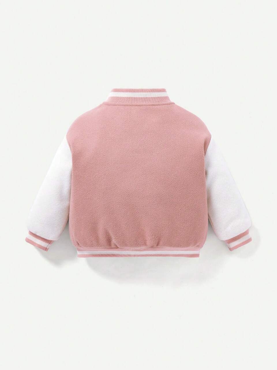 Baby Girl Butterfly Patched Winter Coat