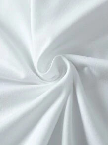 SHEIN Women's Short Sleeve T-Shirt With Doberman Print For Summer - White - View 4