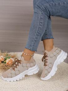 Fall/Winter Women/ Athletic Shoes Outdoor Leisure Breathable Sports Shoes,Sneakers For Women - Khaki - View 2