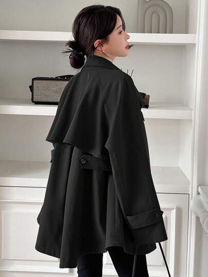 DAZY 女式宽松休闲风衣，春秋夹克