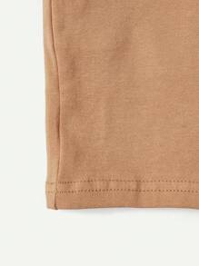 Cozy Pixies Conjunto De Dos Piezas Para Bebé, Camiseta De Manga Corta Y Cuello Redondo Con Patrón De Animales, Y Pantalón Corto Casual