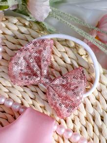 SHEIN 2pcs Newborn Baby Girl Photography Costume Set, Princess Flower Embroidery Mesh Dress With Butterfly Ornaments