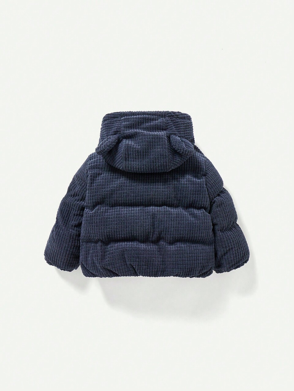 Baby Boy 3D Ear Design Hooded Padded Coat