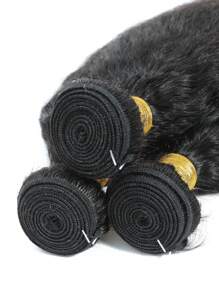 1pc Super Wave Human Hair Bundles Virgin Hair Extension 1 Supre Curly Hair Bundles Sew In Real Double Weft  Hair Extensions For Women - SNatural - View 5
