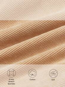 Cozy Pixies Baby Boy Solid Tee & Pocket Patched Overall Romper - Multicolor - View 4