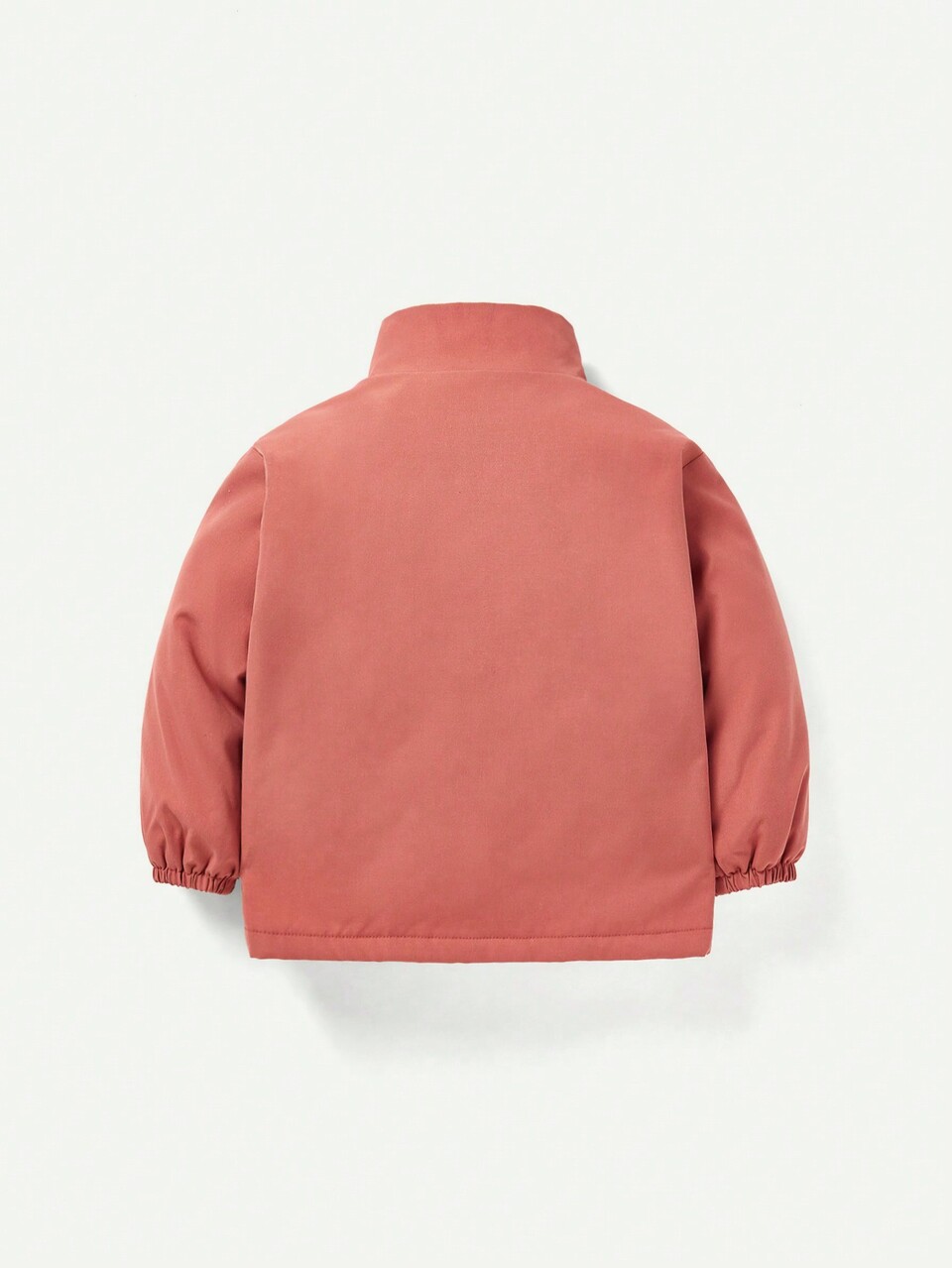 Baby Girl Fuzzy Lined Flap Pocket Coat