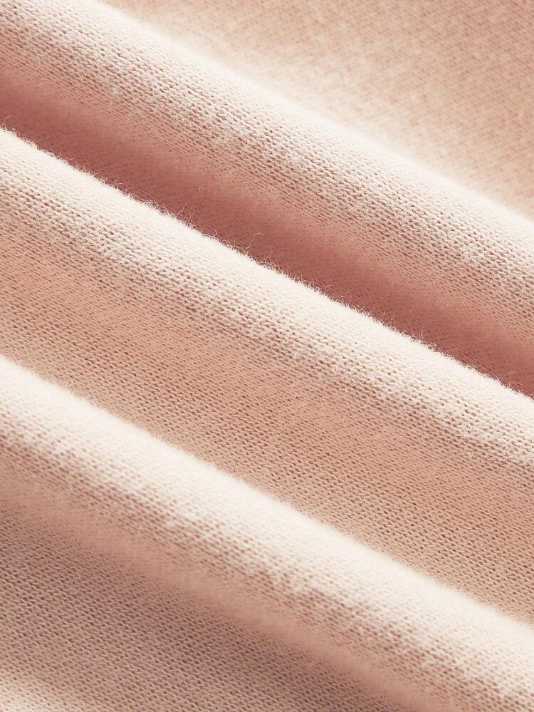 Baby Girl Cartoon Graphic Sweatshirt & Sweatpants & Hat