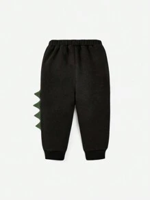 Cozy Pixies Đứa bé trai In Khủng long Tay Raglan Áo len & Quần nỉ - Nhiều màu - Xem 8
