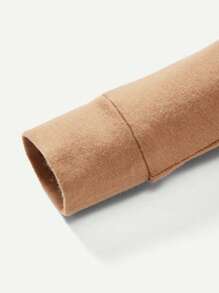 4入組嬰兒女孩貼身睡衣套裝，印有可愛的動物圖案，包含長袖上衣和長褲 - 杏色 - 查看 6